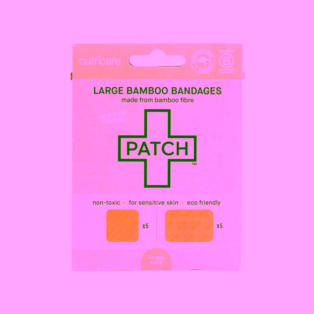 Patch Bambusové široké náplasti Natural