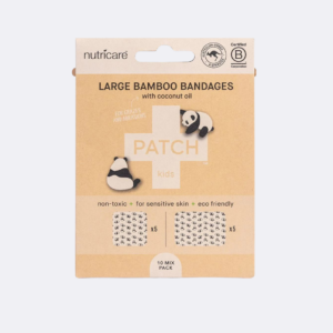 Patch Bambusové široké náplasti s Kokosovým olejem pro děti