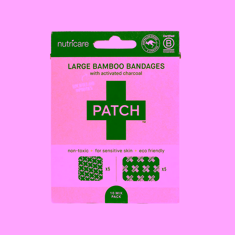 Patch Bambusové široké náplasti s Aktivním uhlím