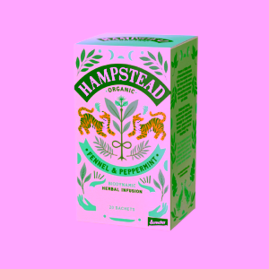 Hampstead Tea London BIO fenyklový čaj s mátou 20 ks