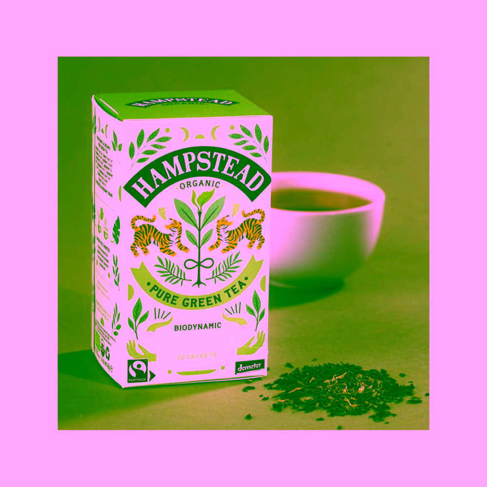 Hampstead Tea London BIO zelený čaj 20 ks