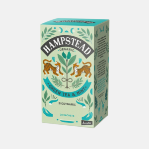 Hampstead Tea London BIO zelený čaj s mátou a lékořicí 20 ks