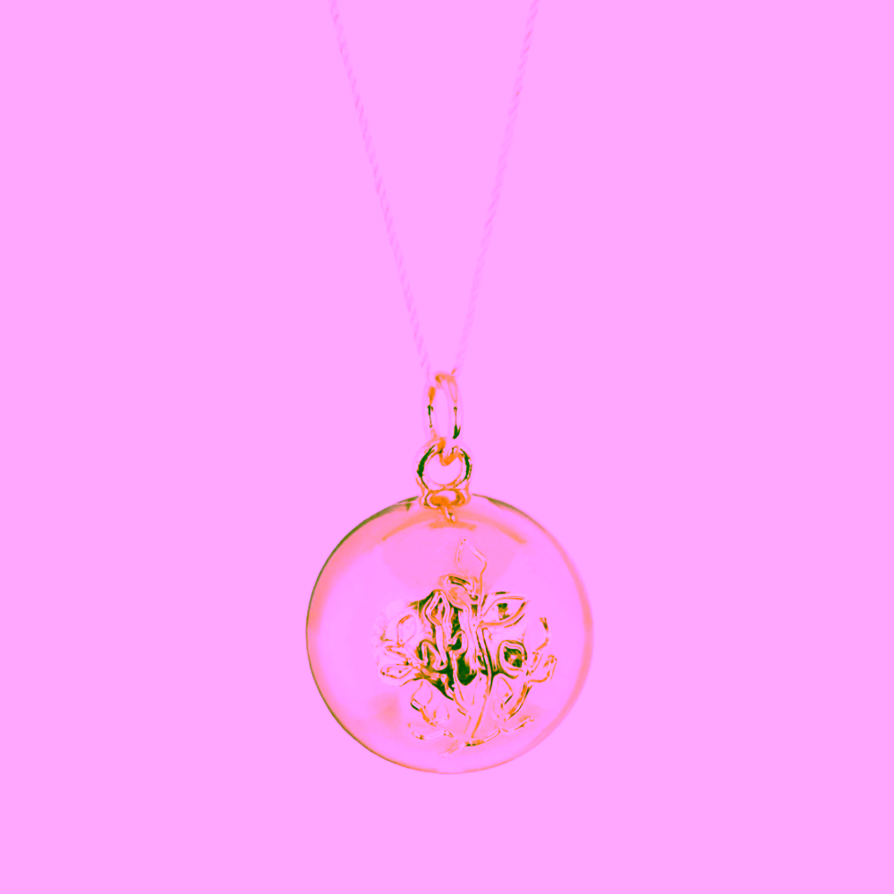 Ilado Tree of Life Pregnancy Necklace Gold těhotenská bola