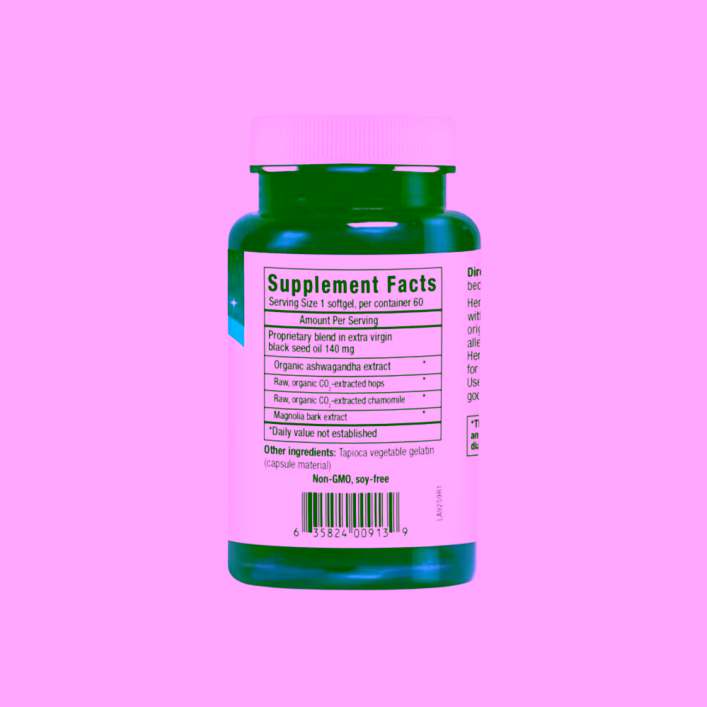 NAHS Herbal-zZZs přírodní adaptogenní směs bez melatoninu