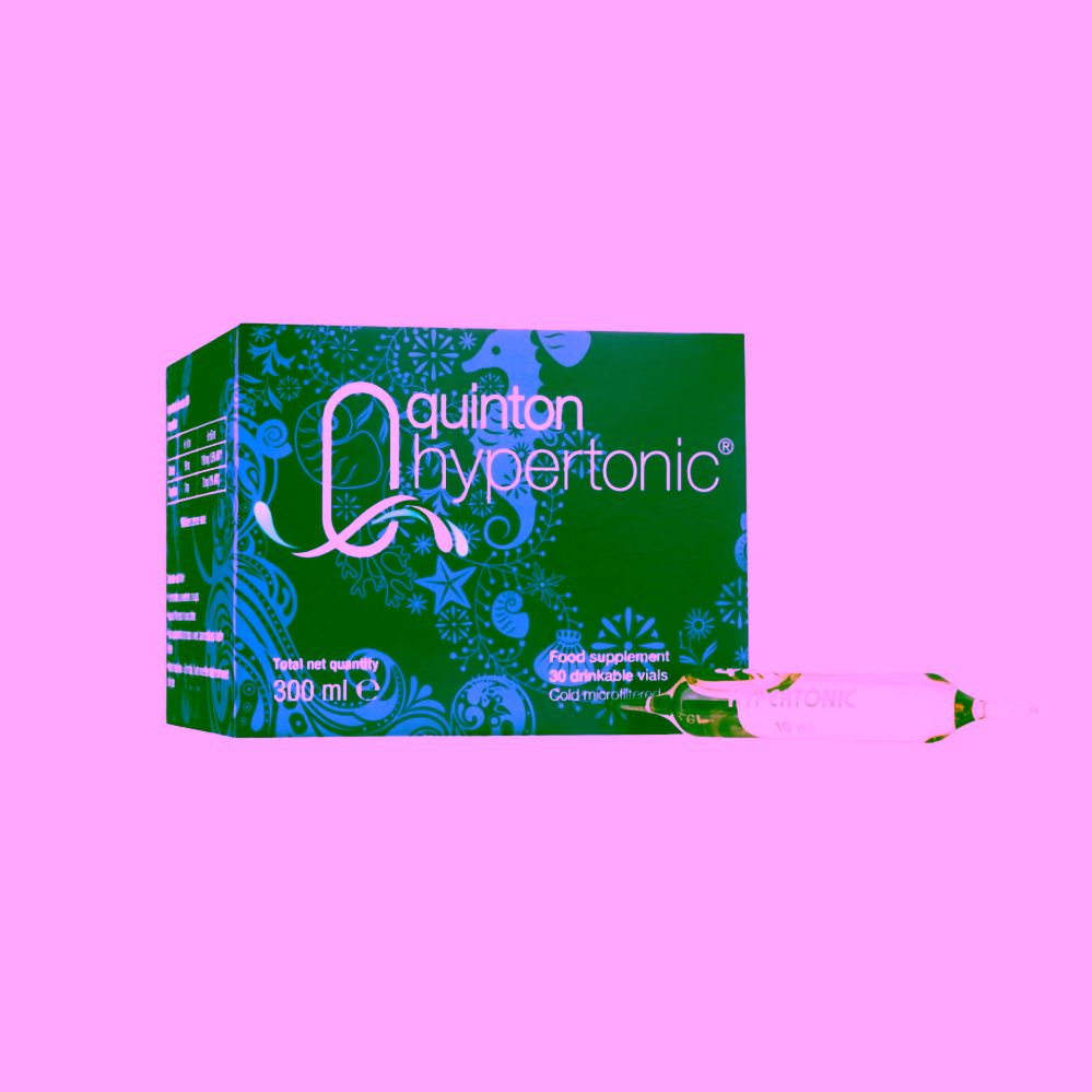 Quinton Hypertonic mořská plazma v ampulích