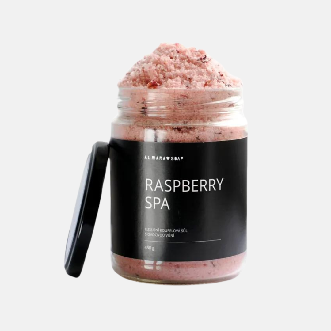 Almarasoap sůl do koupele Raspberry Spa
