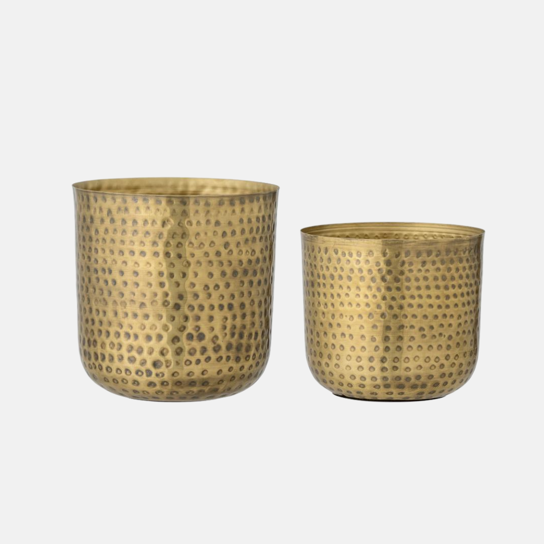 Bloomingville Bobie mosazné květináče menší