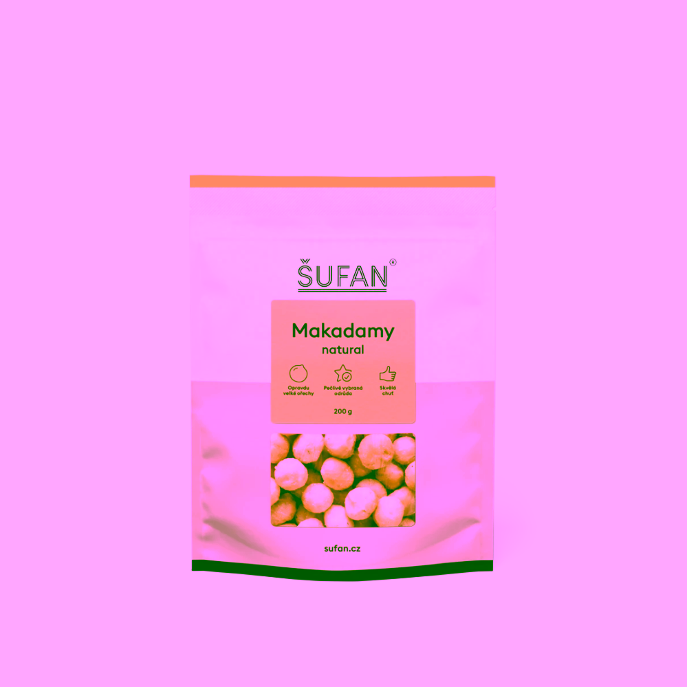 Šufan Makadamové ořechy natural