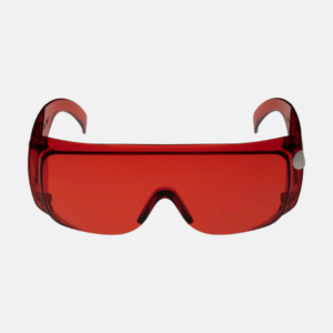 Vitae Světle červené brýle filtr modrého světla v látkovém obalu