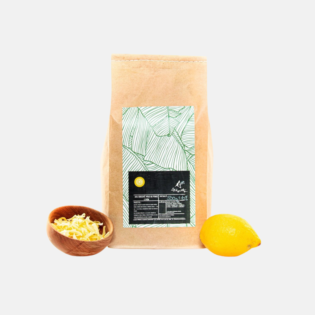 Alchemix Laboratory Mýdlové vločky na praní citronové