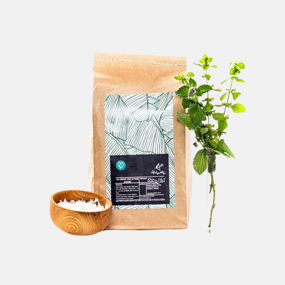 Alchemix Laboratory Mýdlové vločky na praní mátové