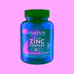 Natios Zinc Chelated Complex Zinek selen měď 25 mg