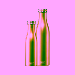 Lurch Trendy termo láhev Gold Metallic