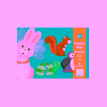 Djeco Duo puzzle Zvířátka v pohybu