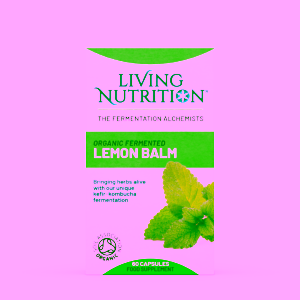 Living Nutrition Fermentovaná bio meduňka lékařská ZLEVNĚNO