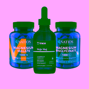 Výhodný balíček 3 druhů hořčíků Natios & Trace Minerals
