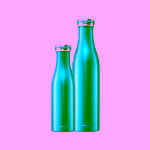 Lurch Trendy termo láhev Water Blue