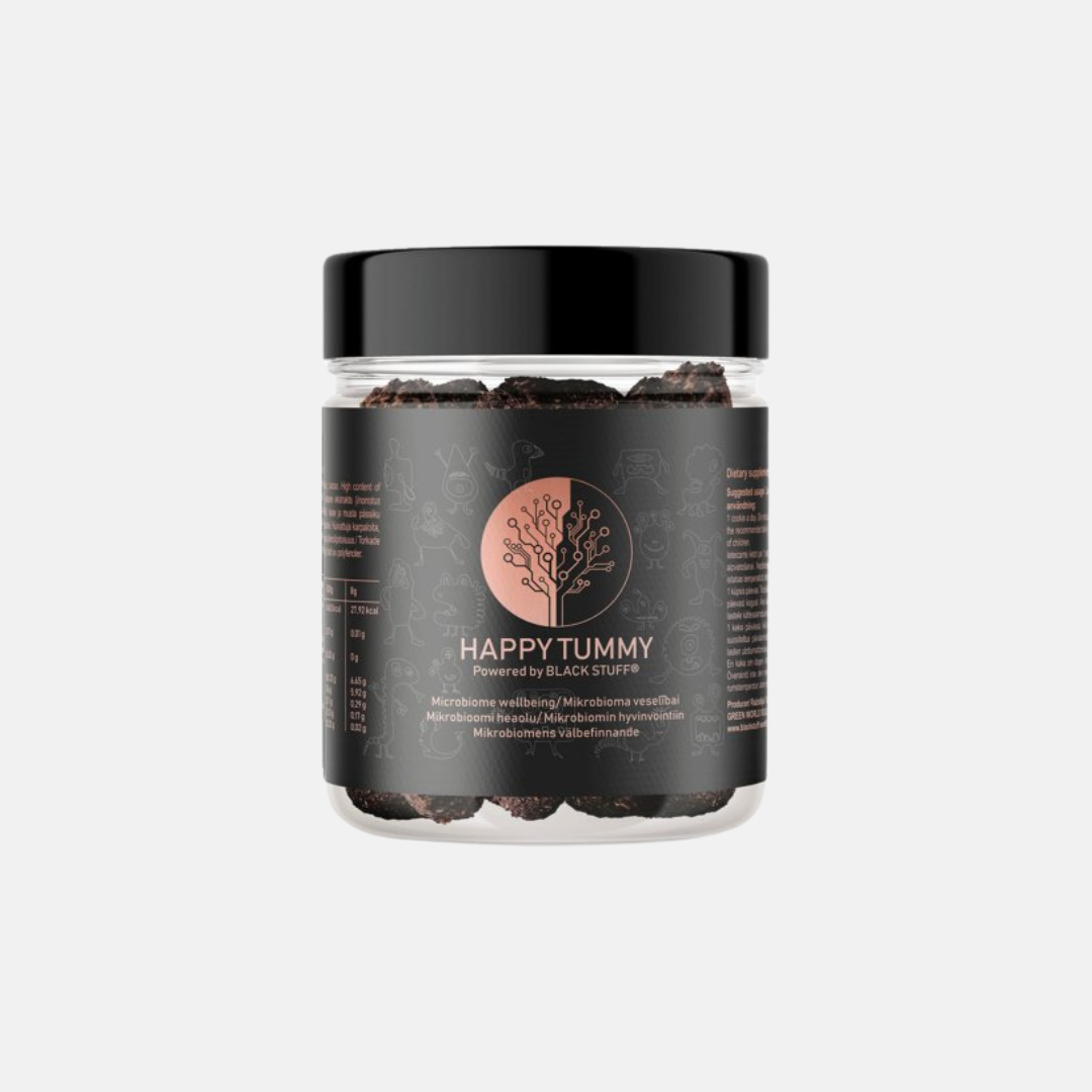 Green World Solutions OU Black Stuff Happy Tummy Bonbony pro děti