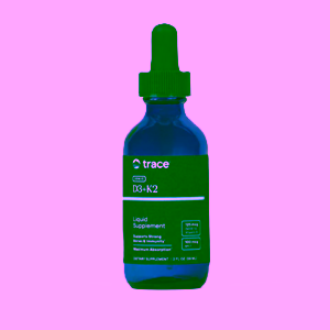 Trace Minerals Vitamín D3+K2 v MCT oleji