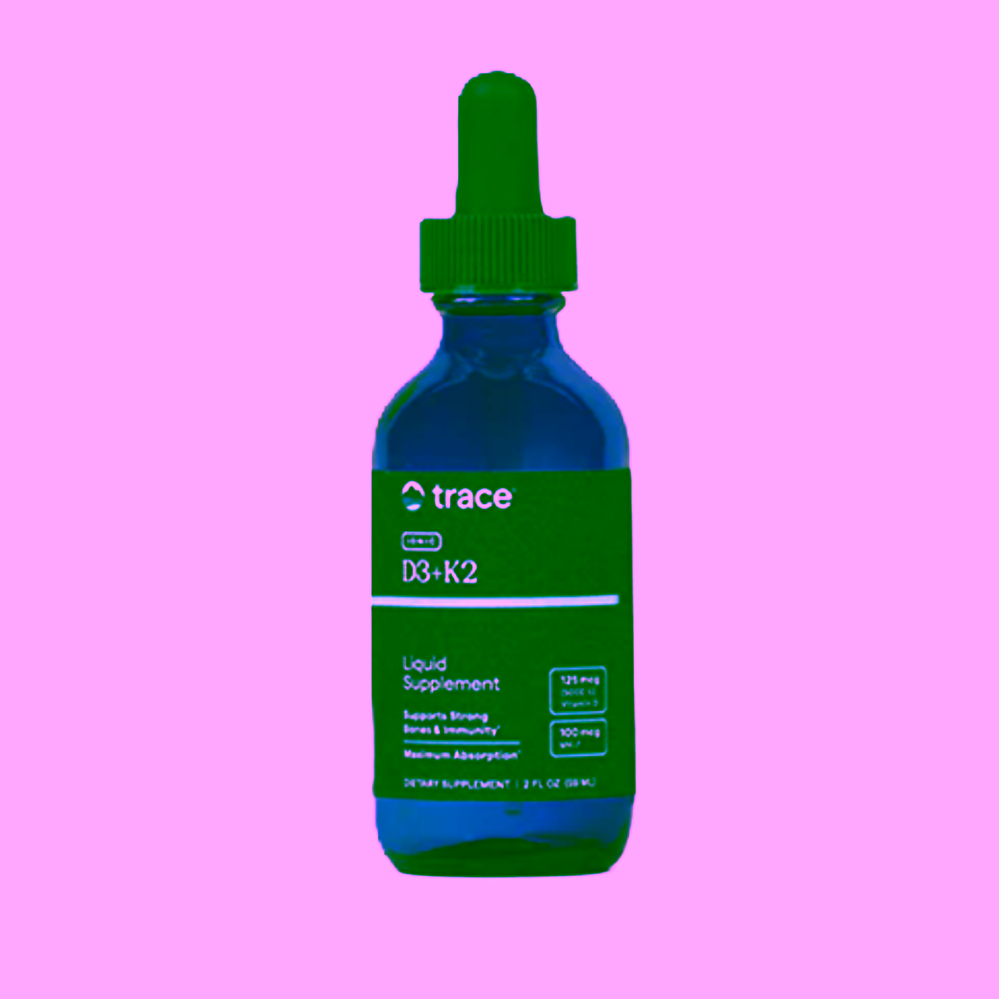 Trace Minerals Vitamín D3+K2 v MCT oleji