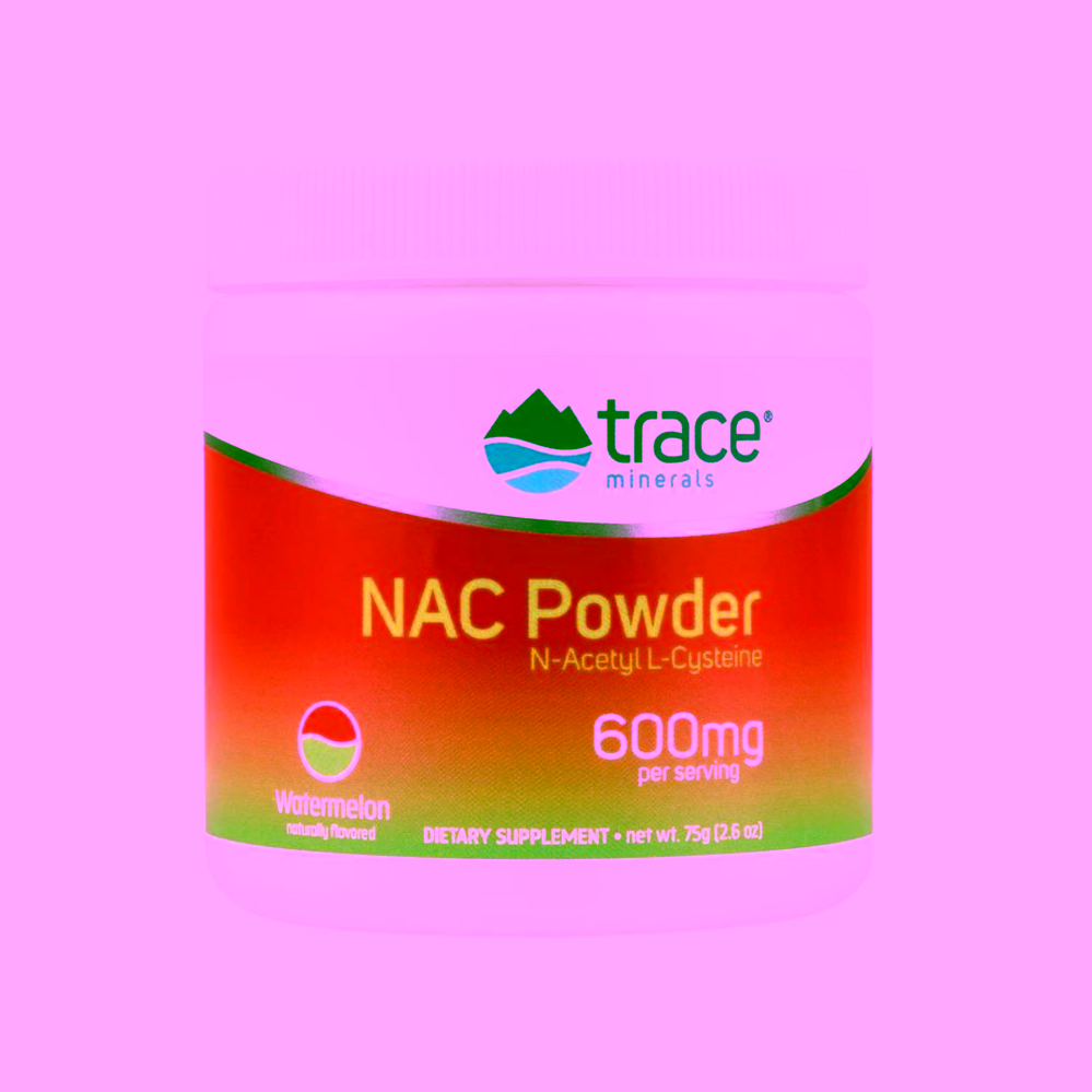 Trace Minerals N-acetyl-cystein (NAC) v prášku ZLEVNĚNO