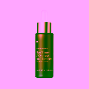 Vanessa Megan Zklidňující hydra sérum s Blue Tansy a koloidním stříbrem Blue Tansy & Cypress Anti-Redness Soothing Serum