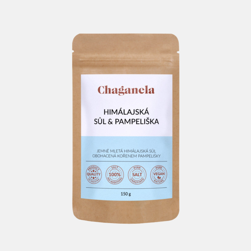 Chaganela Himálajská sůl s praženým kořenem pampelišky