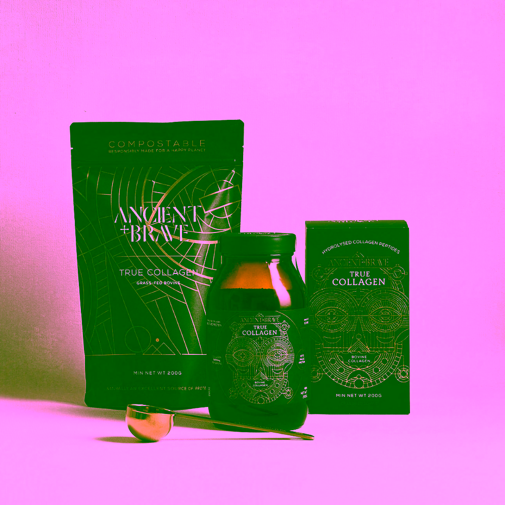 Ancient Brave Grass Fed True Collagen hovězí kolagen