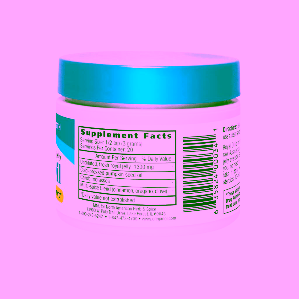 NAHS Royal Oil raw mateří kašička
