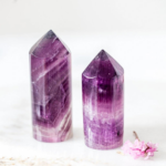 Yoga Day Obelisk z růžového fluoritu