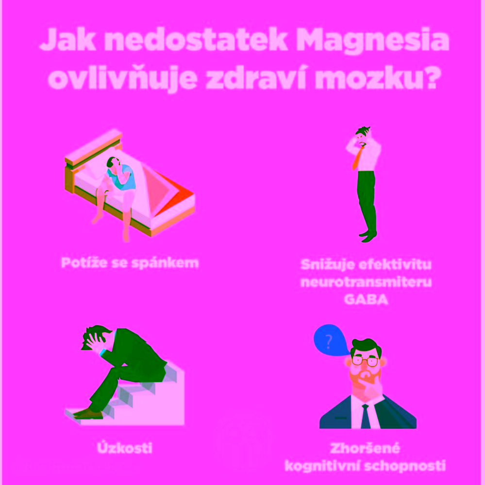 BrainMax Performance Magnesium 1000 mg hořčík 200 mg + vitamín B6