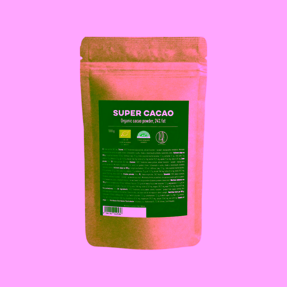 BrainMax Pure Organic Super Cacao Bio kakao