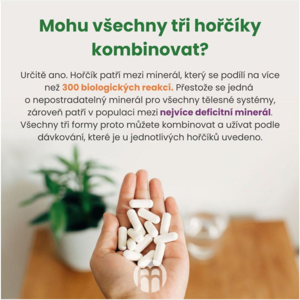 BrainMax Performance Magnesium 1000 mg hořčík 200 mg + vitamín B6