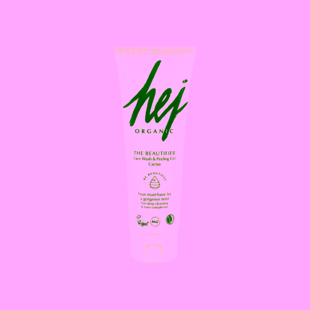 Hej Organic Čistící gel a peeling v jednom s kaktusem