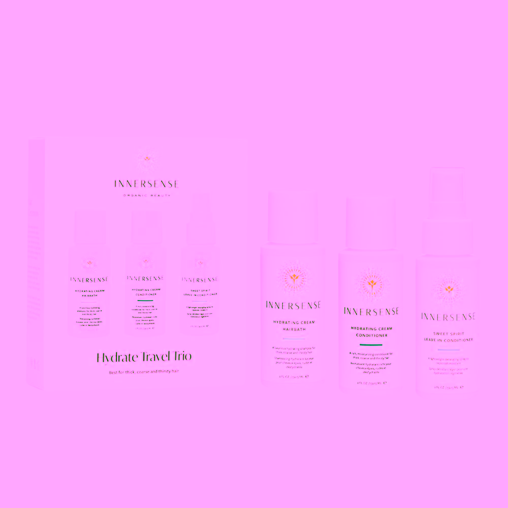Innersense Travel Trio Hydrate Collection Cestovní sada pro suché vlasy