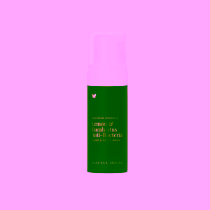 Vanessa Megan Sametová antibakteriální mycí pěna na tělo a ruce Lemon & Eucalyptus Anti-Bacterial Foaming Hand & Body Wash