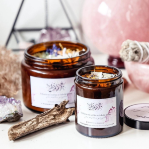 Yoga Day Vykuřovací svíčka se šalvějí bílou