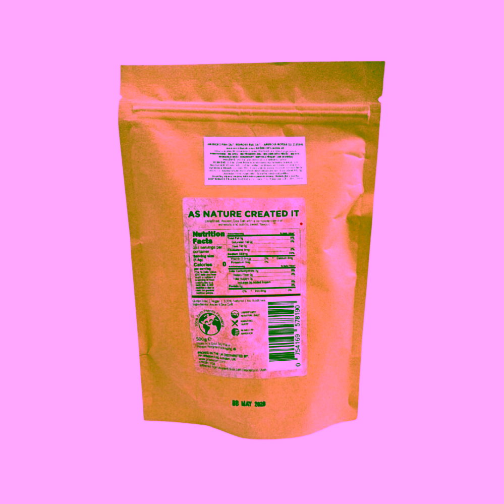 Real Salt America's Pink Salt Mletá sůl 500 g