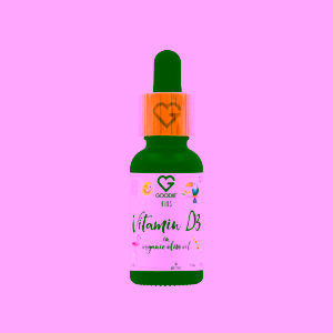 Goodie Dětský vitamin D3 400 IU v Bio Extra panenském olivovém oleji