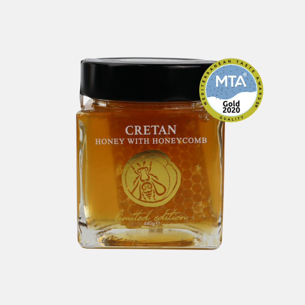 Melira CRETAN Honey With Honeycomb - krétský med s pláství ZLEVNĚNO