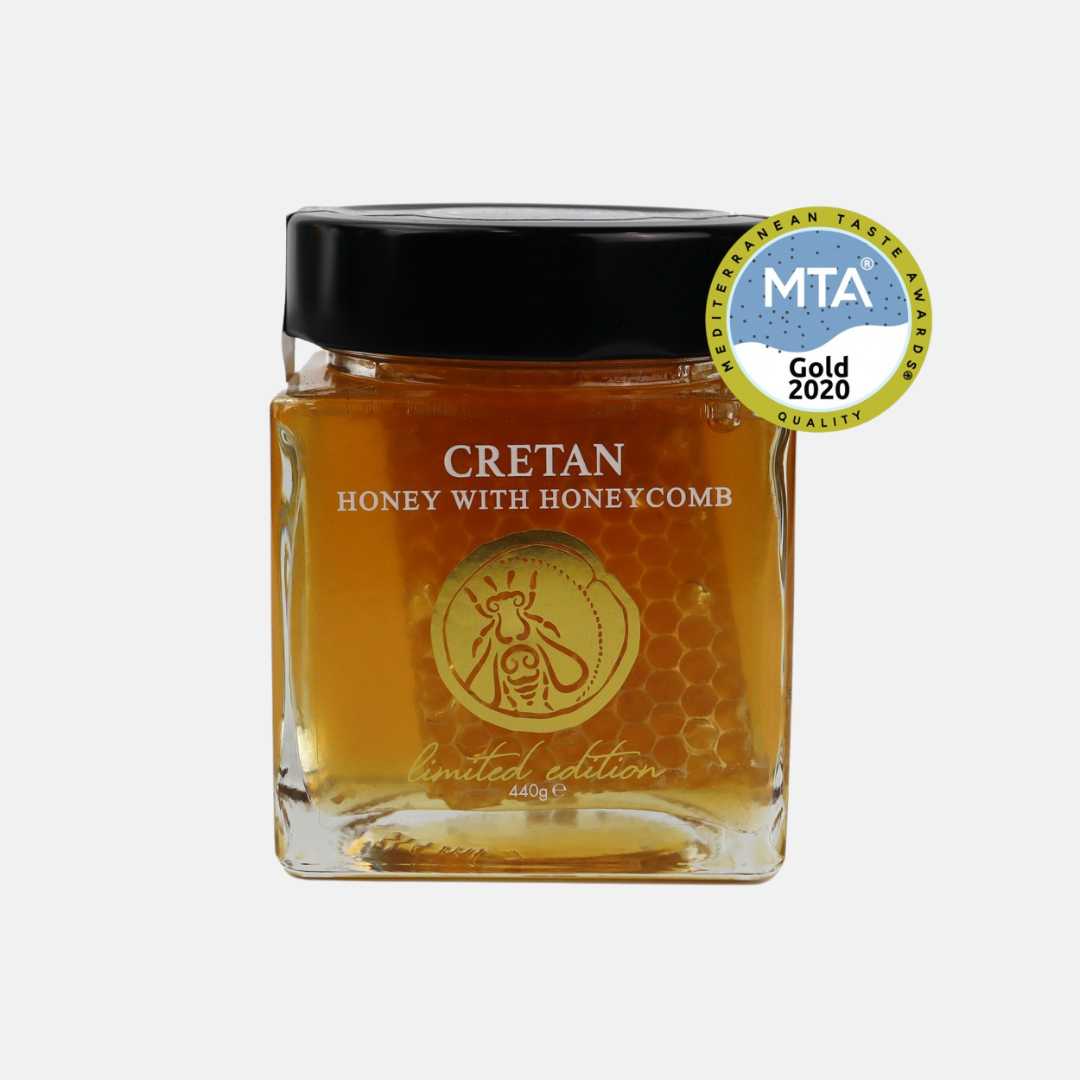 Melira CRETAN Honey With Honeycomb - krétský med s pláství ZLEVNĚNO