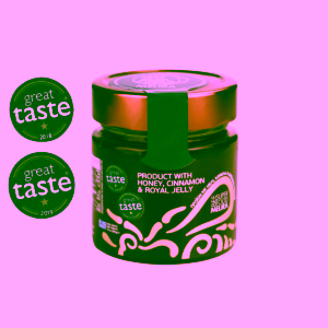 Melira Product with Forest Honey, Cinnamon & Royal Jelly - lesní med se skořicí a mateří kašičkou ZLEVNĚNO