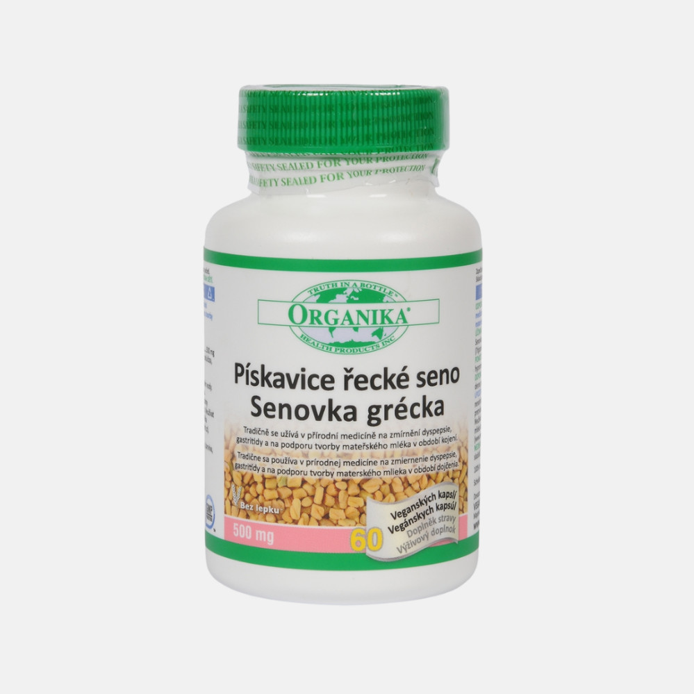 Organika Pískavice řecké seno 500 mg