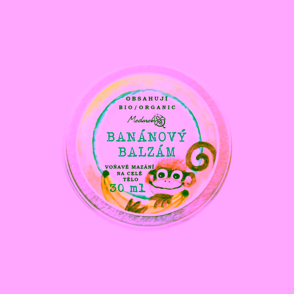 Medarek Banánový balzám 30 ml DMT 07/2025 ZLEVNĚNO