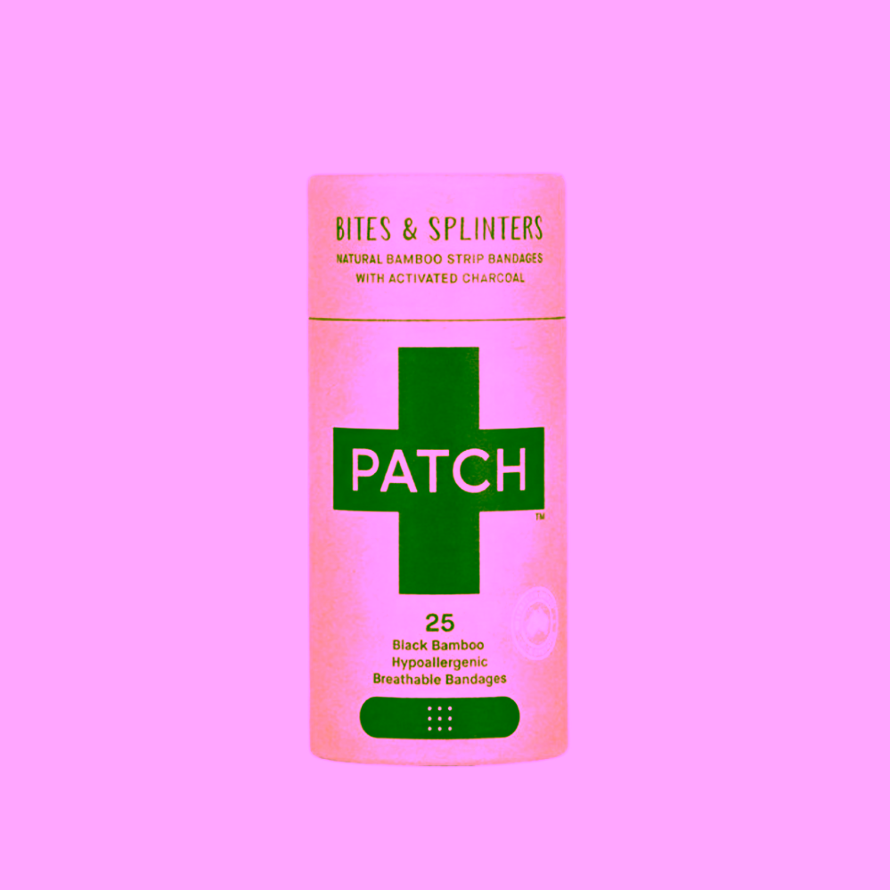 Patch Kompostovatelné bambusové náplasti s Aktivním uhlím