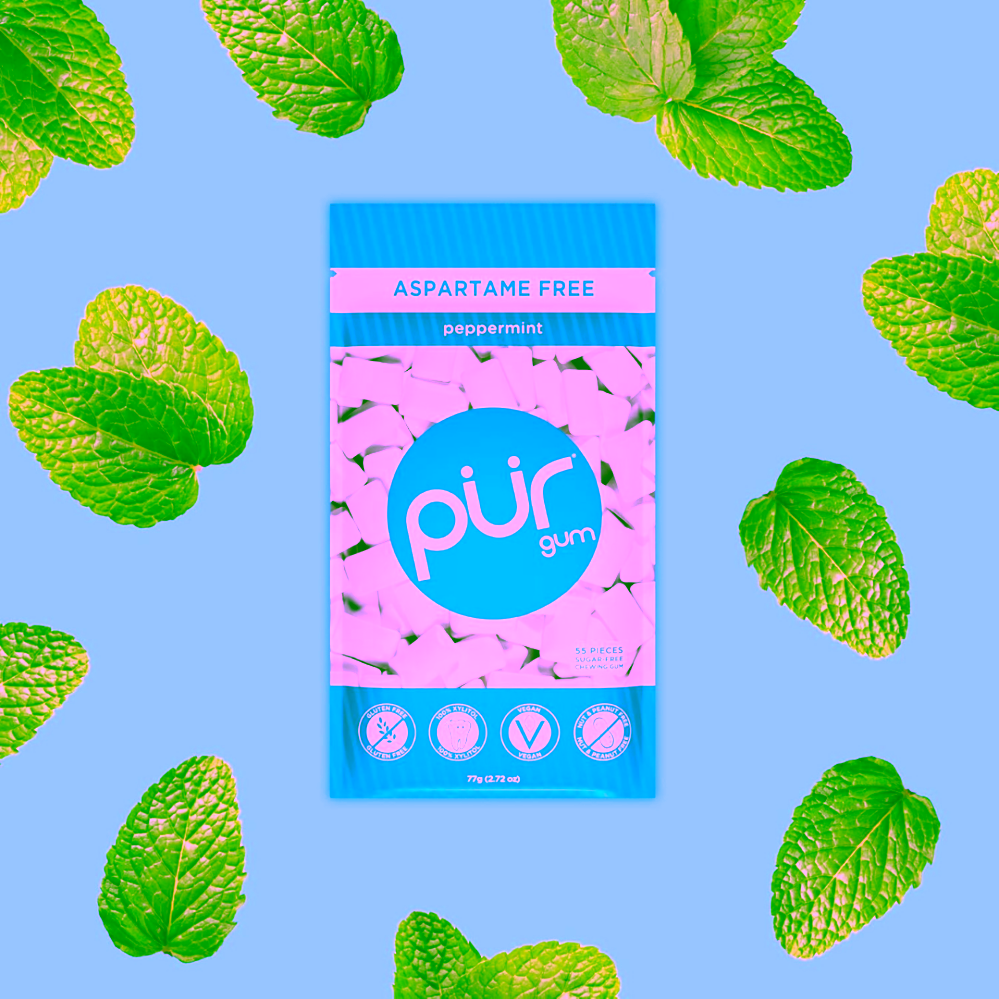 Pür žvýkačky s xylitolem Peppermint