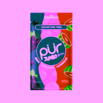 Pür žvýkačky s xylitolem JUMBO bubblegum meloun hroznové víno