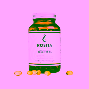 Rosita Morrhuae Oleum extra panenský olej z tresčích jater v kapslích