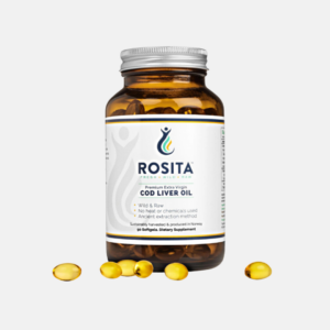 Rosita Morrhuae Oleum extra panenský olej z tresčích jater v kapslích