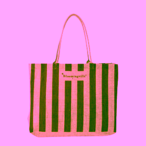 Bloomingville Bergamo nákupní taška hnědá